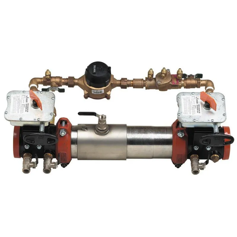 Ames Fire & Waterworks 0191260 C200 4 in Stainless Steel Grooved 175 psi Backflow Preventer