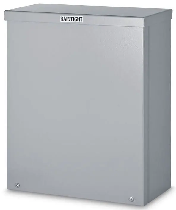 Austin Electrical Enclosures AB-24248RB Raintight Box 24x24x8