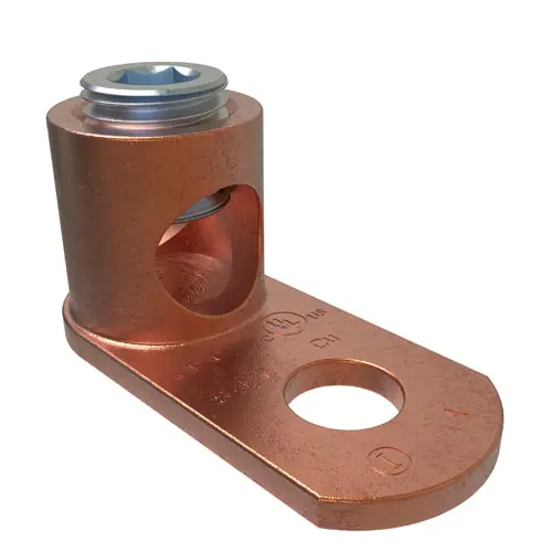 ECM Industries CP-0 ILSCO CP Post Connector, Wire Range 1/0-14, Bolt Size: 5/16