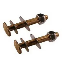 SPS Approved Vendor CB12PR2 Closet Bolt With Nut And Washer 1/4 inch x 2-1/4 inch Replacement MPN CB12PR2