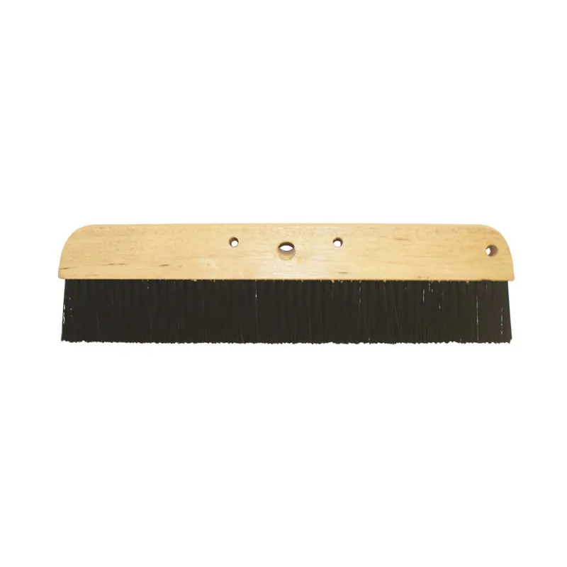 Kraft CC193 Wood Horsehair Finish Broom with Handle