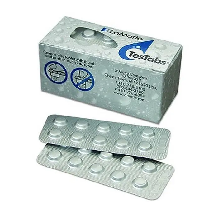 LAMOTTE 3920A-J Alkalinity TesTabs Reagent Tablets - 100 Count