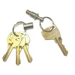 PRO-LOK K210 Key Chain Pull-A-Part Nickel Plated 1 per Card
