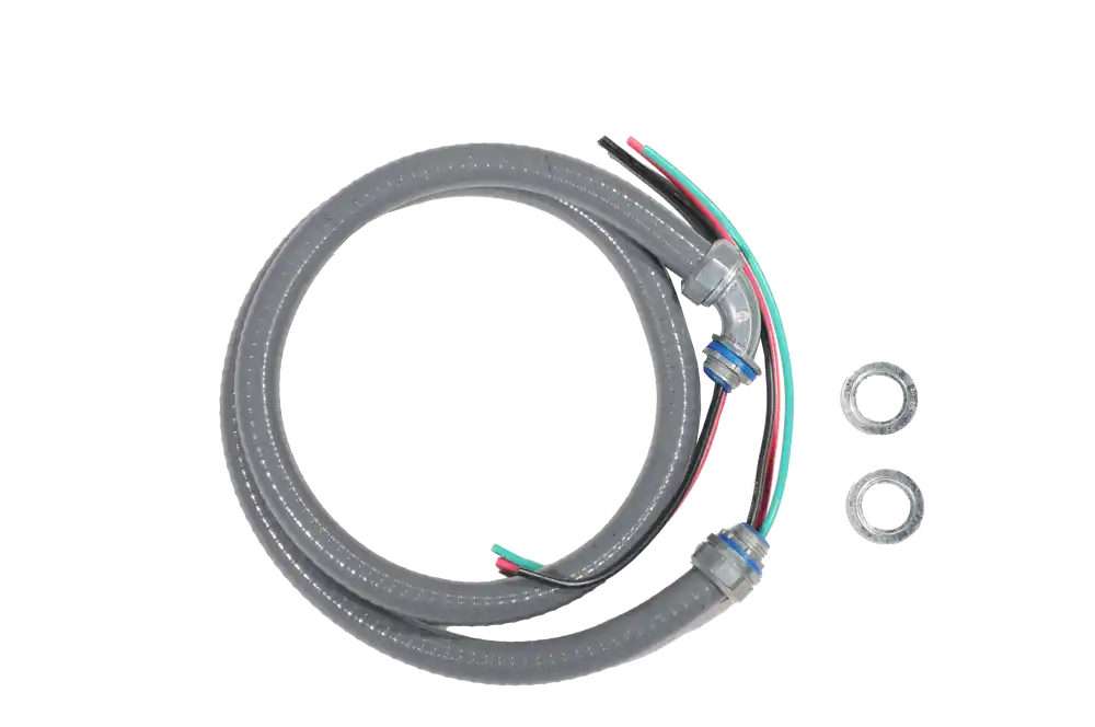 MITCO E306-65M 3/4 X 6 AC WHIP #8 WIRE PLASTIC CONNECTORS
