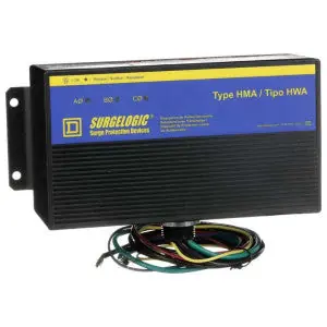 Surgelogic TVS5HWA10X Surge Protection Device Plastic 3-Phase 100 kA 480V ac 3-Wire