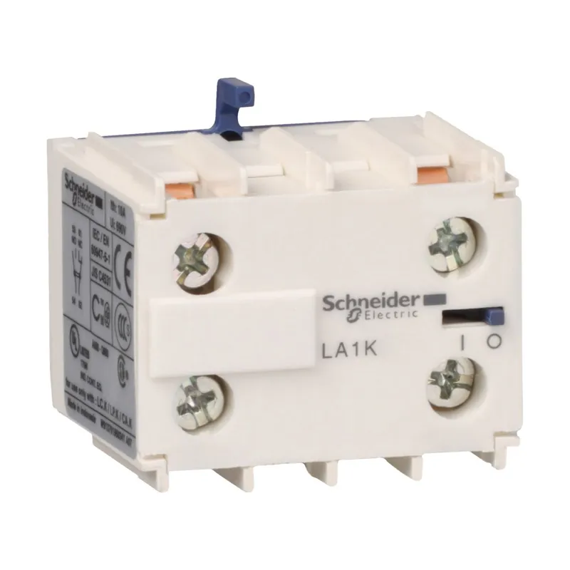 Schneider Electric LA1KN20 Auxiliary Contact Block TeSys K 2NO front mounting