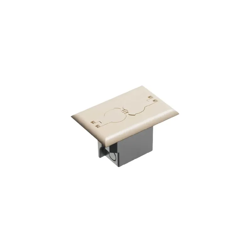 Arlington FLBRF101LA Non Metallic Box with metal covers for existing floors 20 cu-in (1 Gang) Replacement MPN
