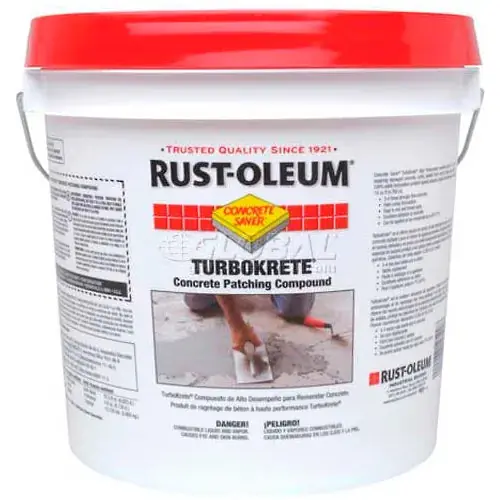 Rust-Oleum 253479 TurboKrete Concrete Patch Kit, 2 Gal.