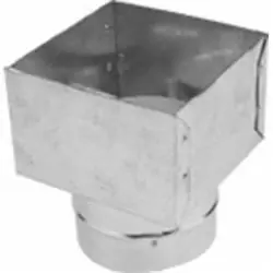 Gray Metal South 14X14X10-331 Register Box HVAC Supplies