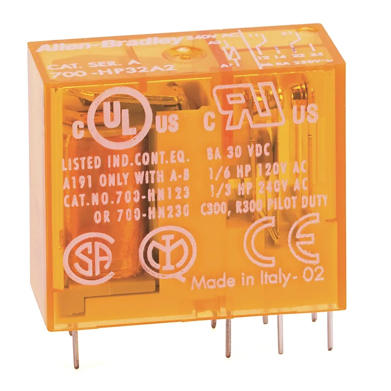 Rockwell Automation 700-HPX2Z12 700-HP General Purpose PCB Pin Style Relay 12V DC