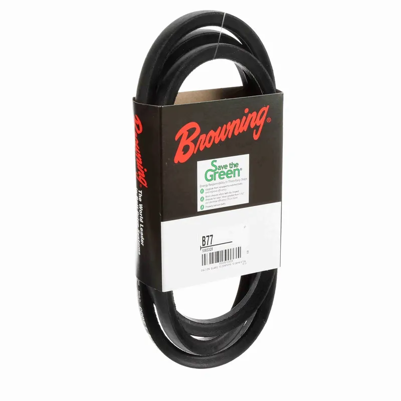 Browning 1083328 B77 Gripbelt Standard V-Belt Size B Length 80 inches Replacement 1083328
