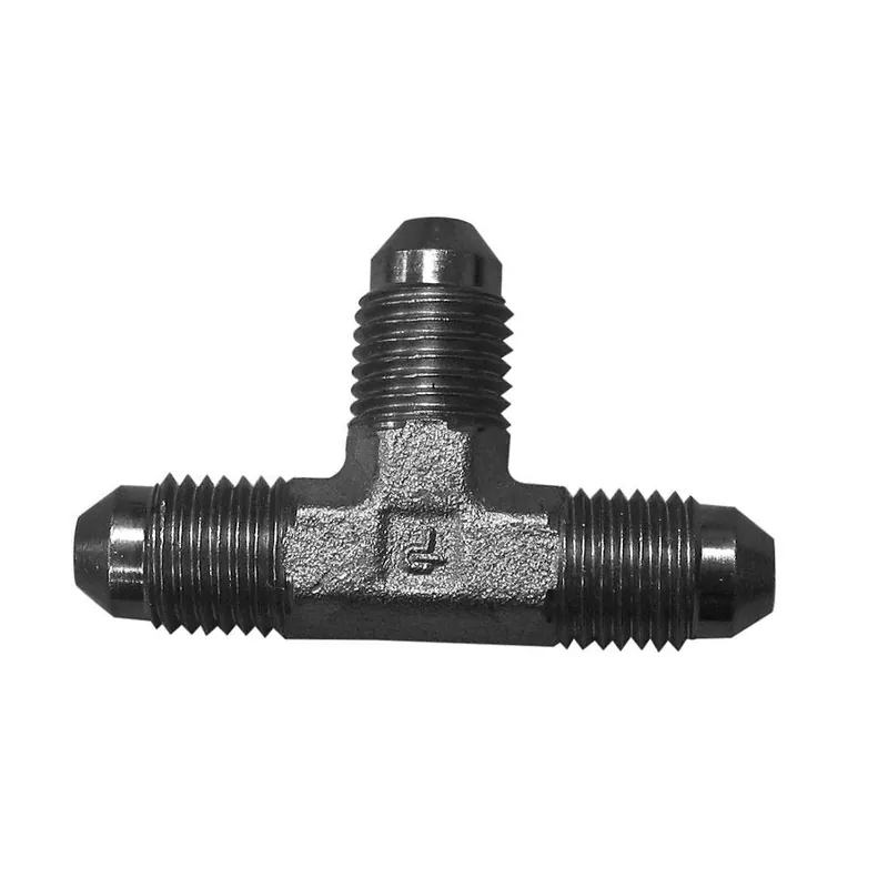 Parker 033T-4-4 Triple-Lok Union Tee 1/4 In Nominal 37 Deg Flare
