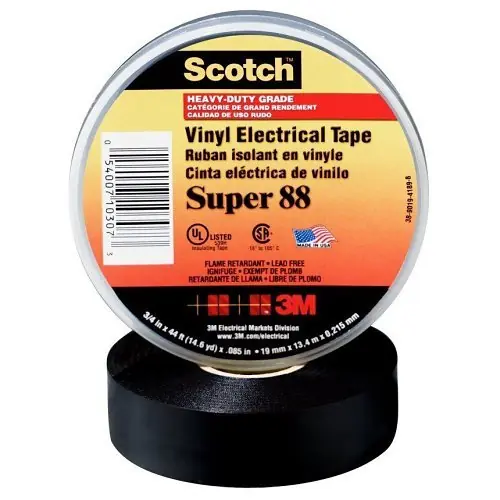 3M 88 Super 88 Vinyl Electrical Tape - 66 Feet