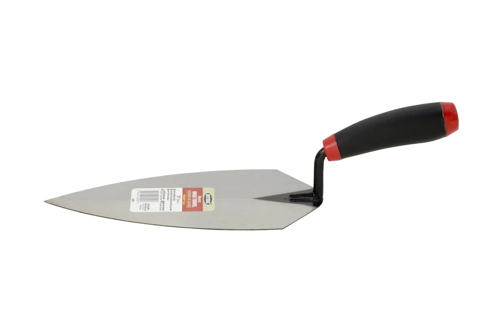 Hyde 18090 MaxxGrip Philadelphia Style Brick Trowel 10-Inch