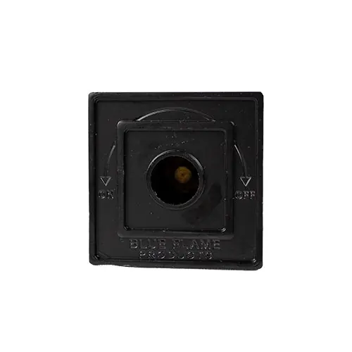 Blue Flame BFT.CB.05SQS Multi-Turn Valve Kit w/ Straight Valve Kit/Log Lighter, Flat Black Finish