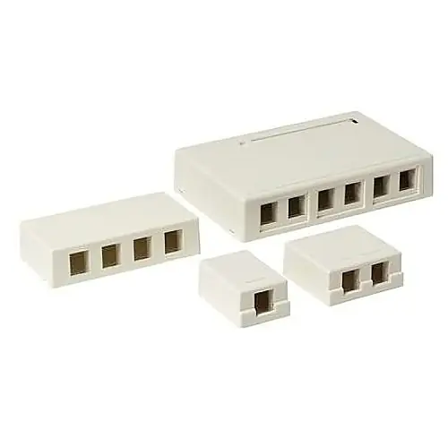 OCC SMEK201 Surface Mount Box 2 Port Data Enclosure
