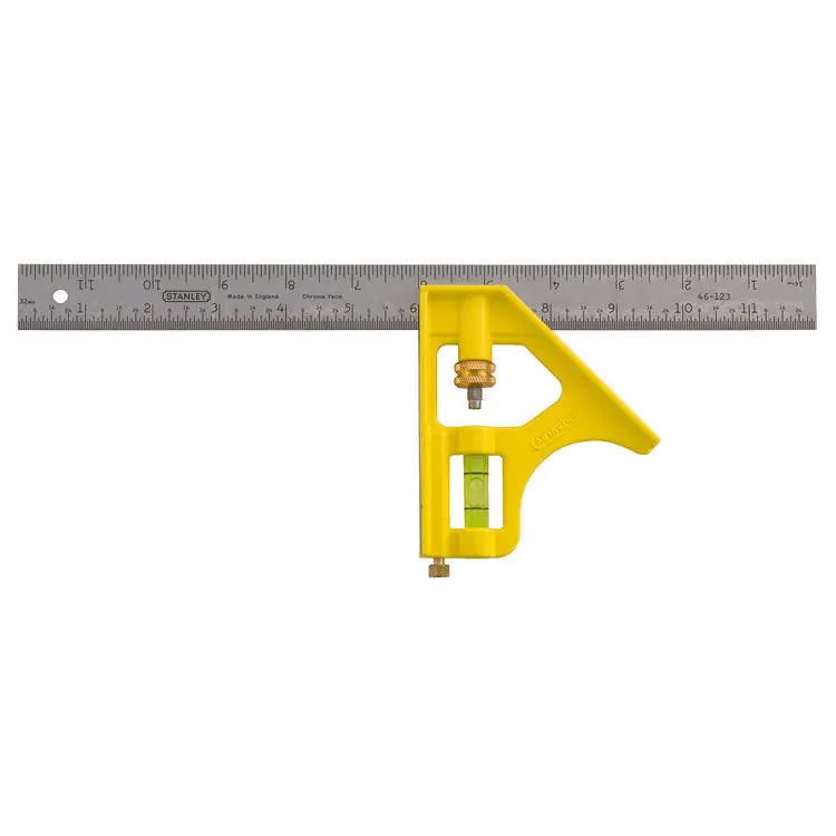 Stanley STANL-46123 Premium Combination Square 2 Pieces 12 in L x 1 in W