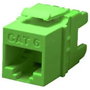 Allen Tel AT66EZ-05 Cat 6 E-Z Jack Module Green