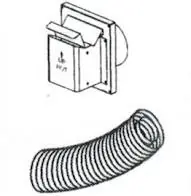 Innovative Hearth Products F1799 Flex Compact Term, w/18 Compressed Vent SFKIT18CT