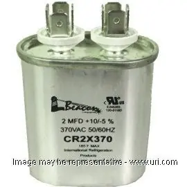 Sealed Unit Parts Company CR5X370 Run Capacitor 5 UF 370V