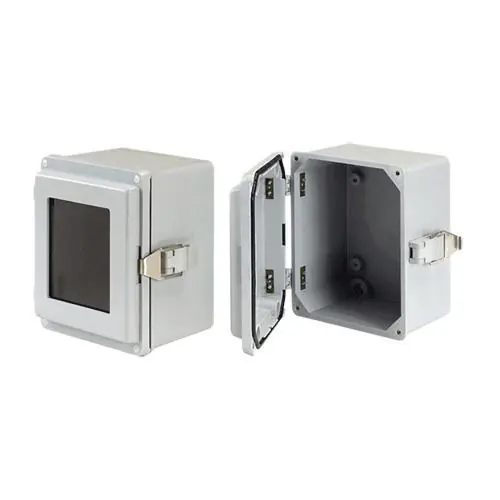 nVent HOFFMAN A865JFGR Screw Cover Quick-Release Latch Type 4X 7.50x6.00x5.19