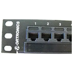 TechChoice OR-SP5EU24 Cat 5e Patch Panel 24-Port 1 RU