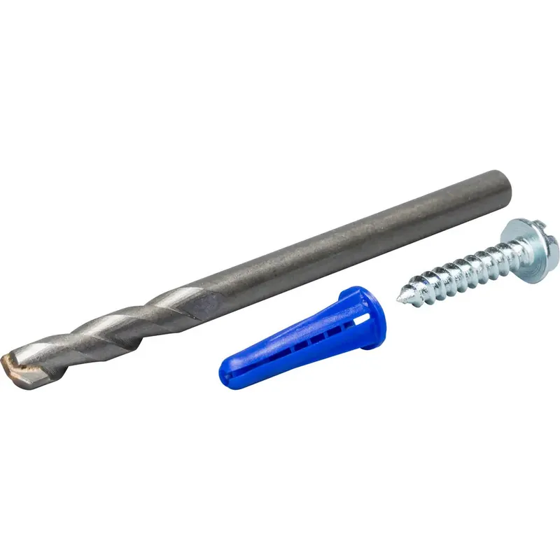 F4P F4P HEXANC-B Hex Head Plastic Plug Anchor Kit w/Drill Bit (Tackle box)