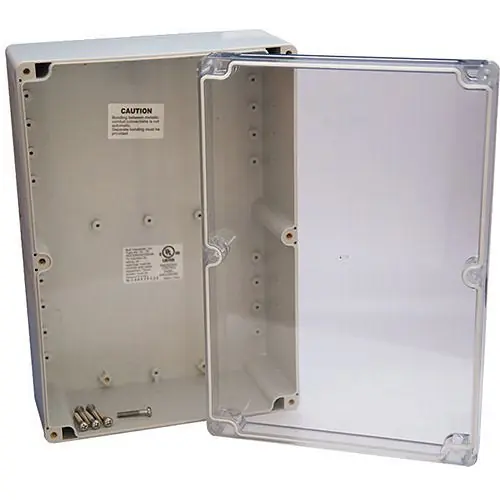 DITEK 171-109 Mounting Enclosure NEMA 4X with Clear Cover for DTK-TSS2 Surge Protector