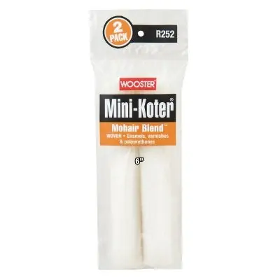 Wooster 00R2520060 Mohair Blend Mini-Koter Mini Roller Covers 6 in Replacement MPN