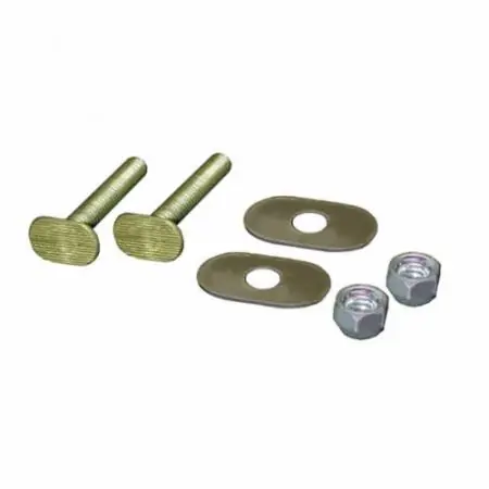 Jones Stephens C02001 1/4 x 2-1/4 Closet Bolt Pair