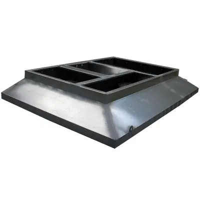 McDaniel Metals Y-01B To L53T Curb Adapter