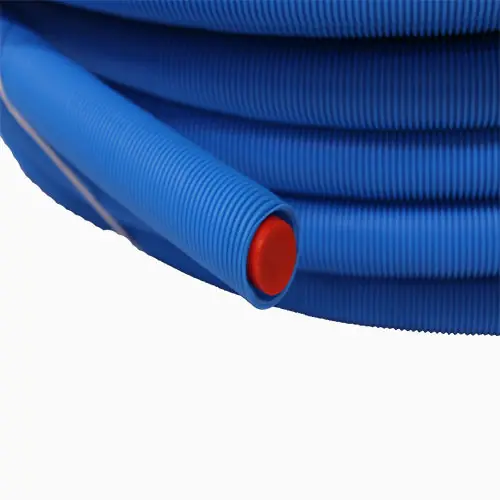 Rehau 106395-888 3/4 inch RAUPEX White UV Shield Pre-Sleeved Blue, 300 ft