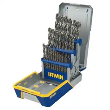 Irwin Industrial Tools 3018002 Drill Bit High Speed Steel (1/16 to 1/2 in 1/64 increments)