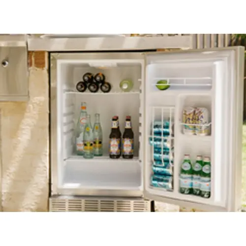 Coyote Outdoor Living CBIR-R Coyote Outdoor CBIR Series 21 inch Outdoor Refrigerator 4.1 cu. ft Right Swing Hinge Door
