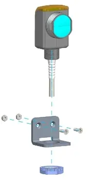 Rockwell Automation 60-BAF-BM - 60-BAF-BM - 18 mm Base Mount Bracket