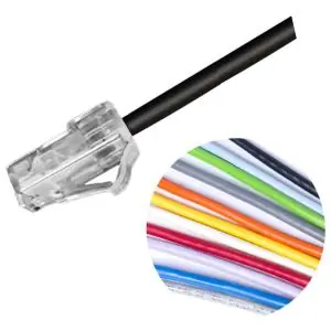 COMMSCOPE ENTERPRISE SOLUTIONS CO166S2-0ZF007 Copper Patchcord, Cat 6, 7 ft. Replacement CO166S2-0ZF007