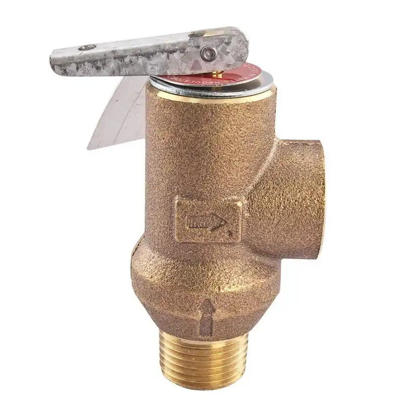 Watts 0190482 Series 53L 1/2 in. Bronze MNPT x FNPT 150# 210 Relief Valve