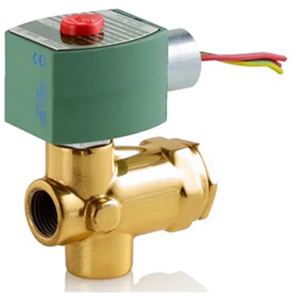 ASCO 8223G010 Solenoid Valve 2-Way Stainless Steel 1/2 Inch NPT Normally Closed 120AC