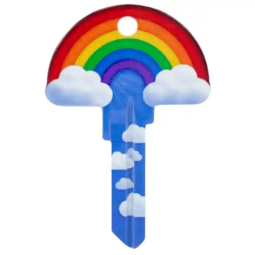 Lucky Line B148S Rainbow Schlage Key Shapes