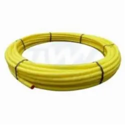 Endot Industries YGUPY1500 1 Inch x 500 Ft Yellow MDPE Underground Gas Pipe
