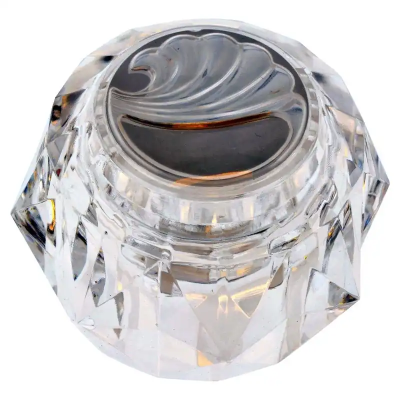 Jones Stephens C25441 Acrylic Handle in Crystal Clear