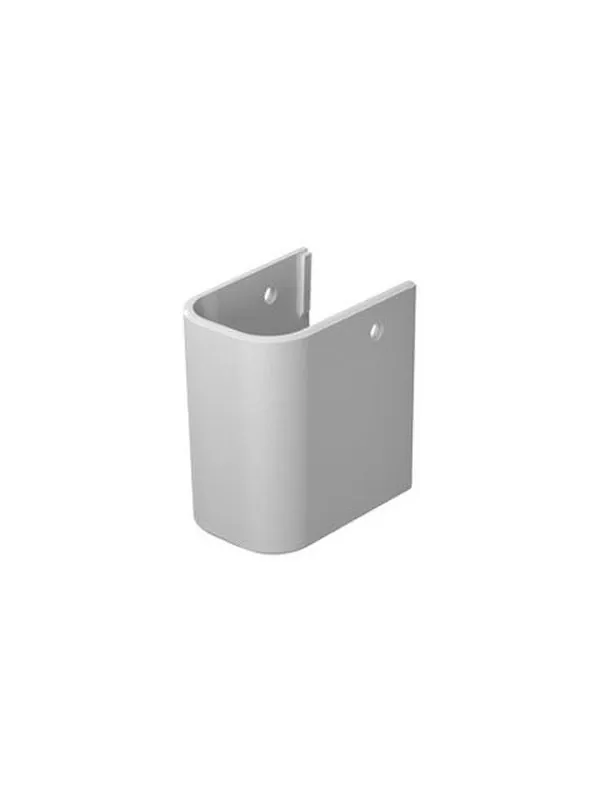 Duravit 0858320000 Happy D.2 Siphon Cover in White Alpin