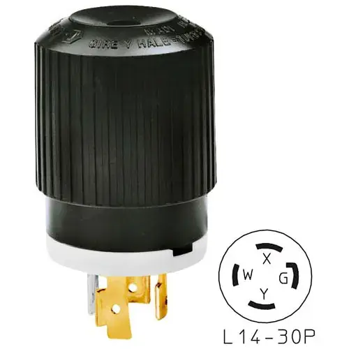 Bryant 71430NP Plug L14-30 30A 125/250V