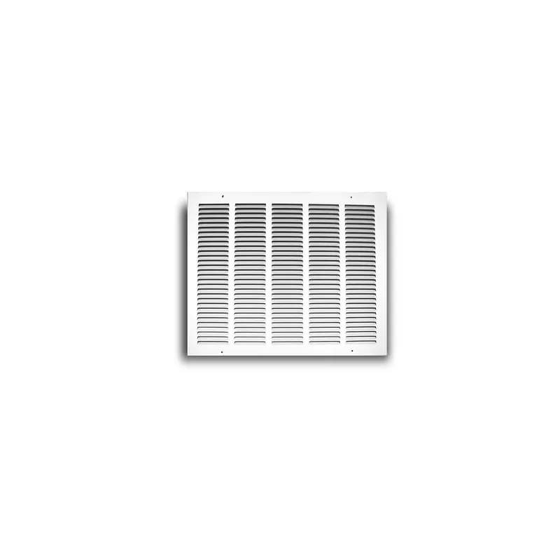 TRUaire TAI1703616 36 inch x 16 inch Return Air Grille - High-Quality Stamped Steel - White