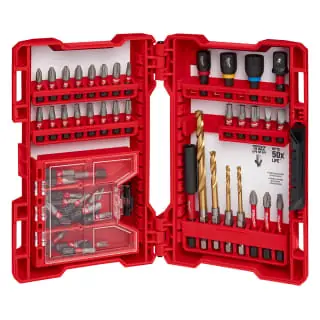 Milwaukee 48-32-4025 SHOCKWAVE 52-Piece Impact Drill and Drive Set