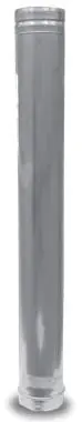 Noritz VP4-36STR 4 x 36, Stainless Steel, Straight, Single Wall, Vent Pipe for Water Heater