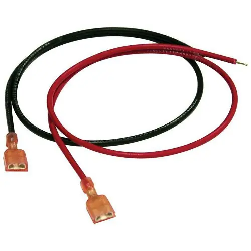 Altronix BL3 Battery Cord 18 Inches Pair Pack Red and Black