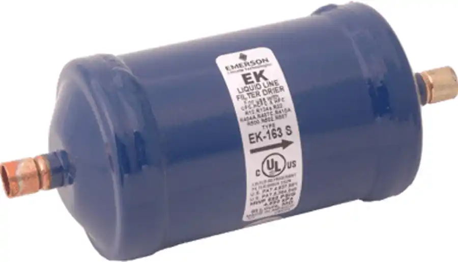 White Rodgers 060012 Filter-Drier 1/4 ODF 1.75 Dia 3.83 L EK
