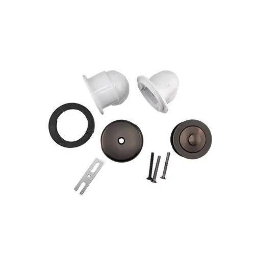 JB Products 743SPVCCBBX Lift and Turn PVC Half Bath Waste Kit Classic Bronze 3/8 inch Single Hole SCH 40