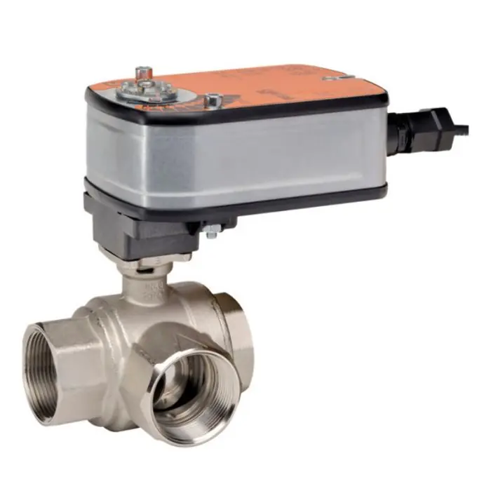 Belimo B325+LF24US CCV Assembly 3 Way 1 in NPT 30 Cv